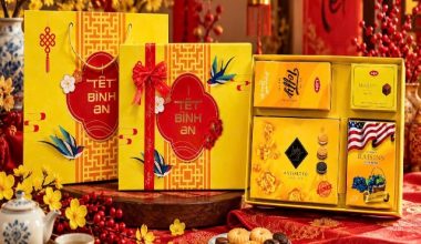 HỘP TẾT BÌNH AN/ĐẠI CÁT (VÀNG)