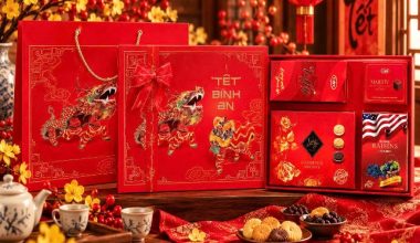 HỘP TẾT BÌNH AN/ĐẠI CÁT (ĐỎ)